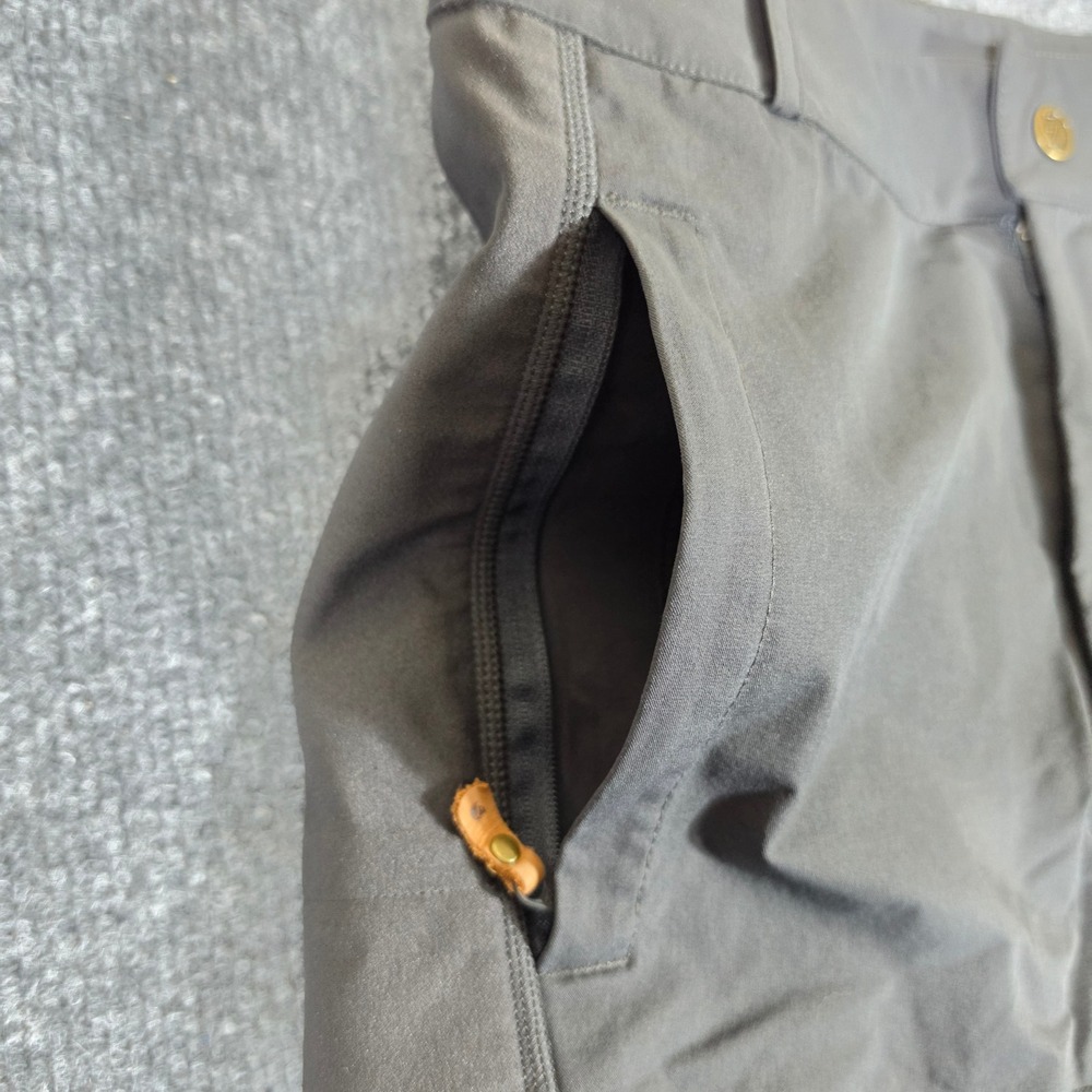 Fjallraven Abisko Trekking Tights Mens Small Dark Grey Hiking Technical Pants - Picture 12 of 12